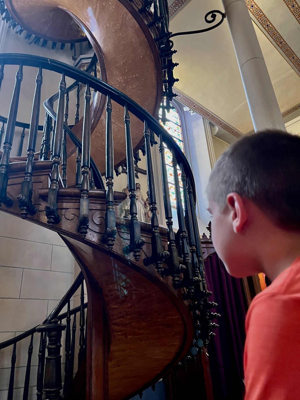 Compare Model to Real Life – Loretto Chapel- Santa Fe,&nbsp;NM
