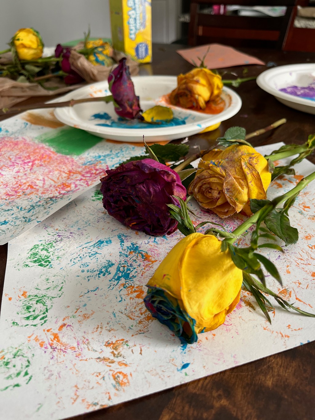 Texture Painting with Flowers Like an&nbsp;Impressionist