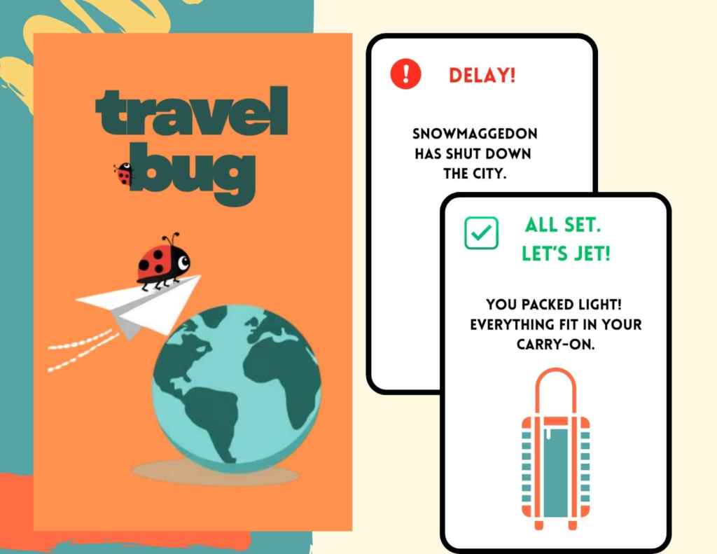 The Travel Bug Card Game: Highs and Lows of Travel